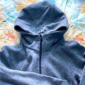 Lululemon scuba hoodie, grey, size 8